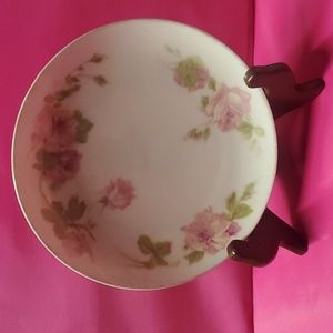 Vintage charm S/2 China dessert plate
